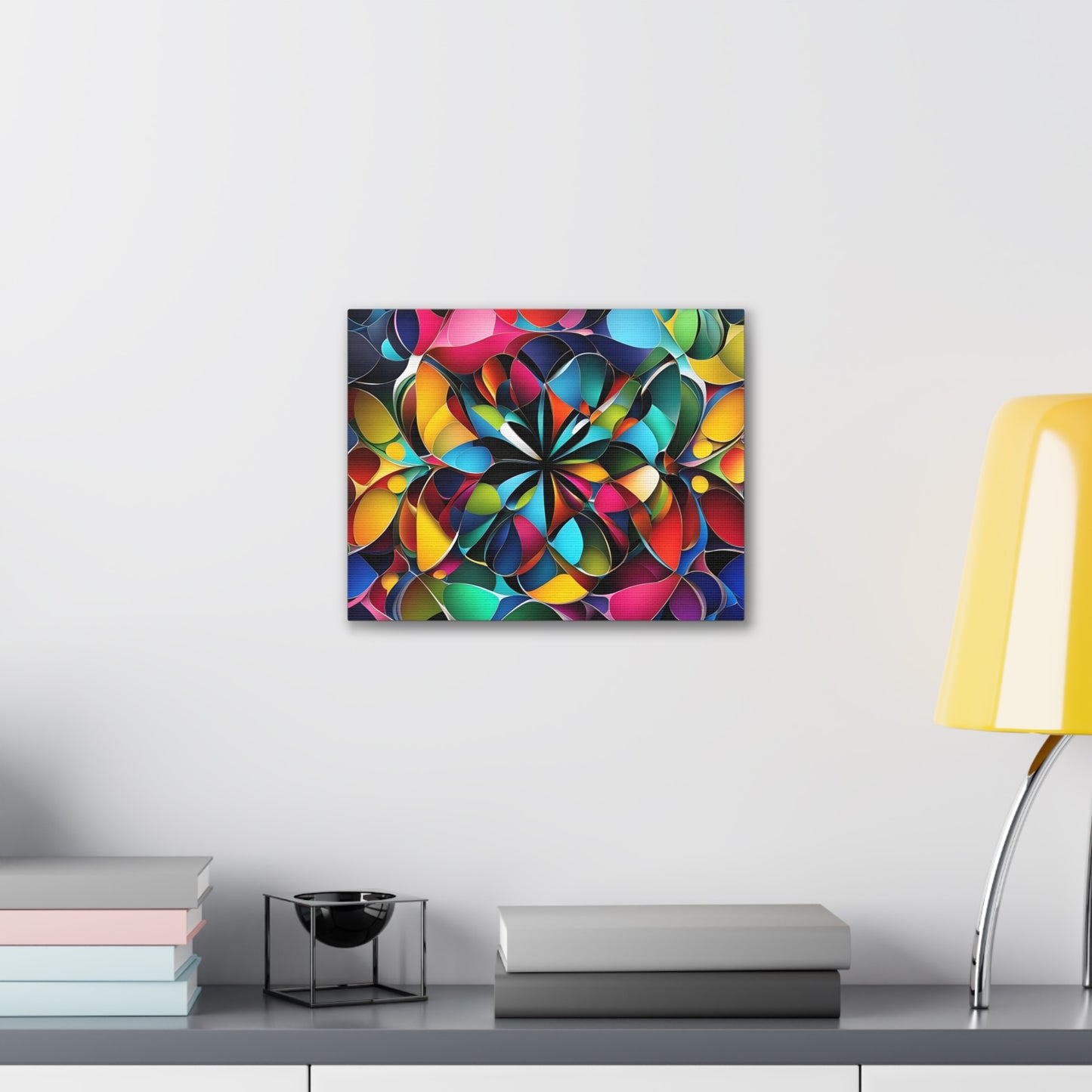 Crystal Serenade: Abstract Wall Décor