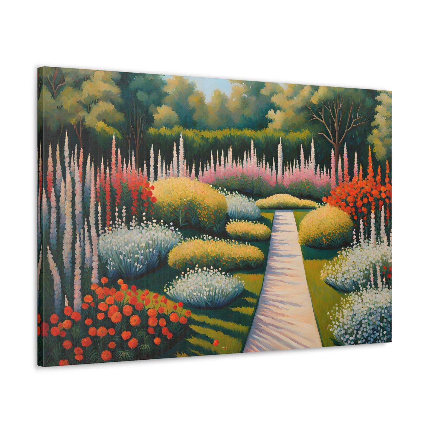 Forest Pathway: Classic Oil Painting Wall Décor