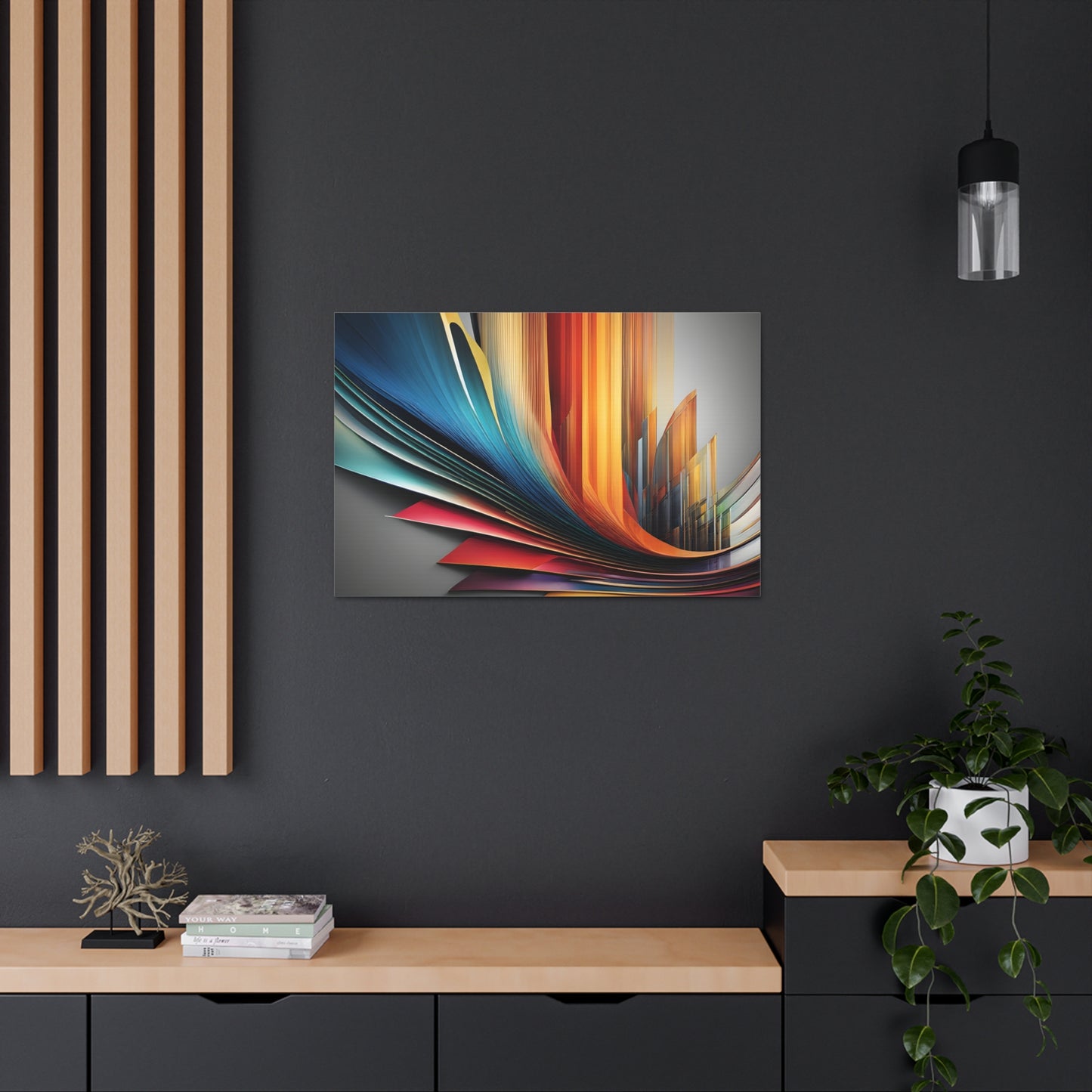 Endless Horizons: Abstract Wall Décor