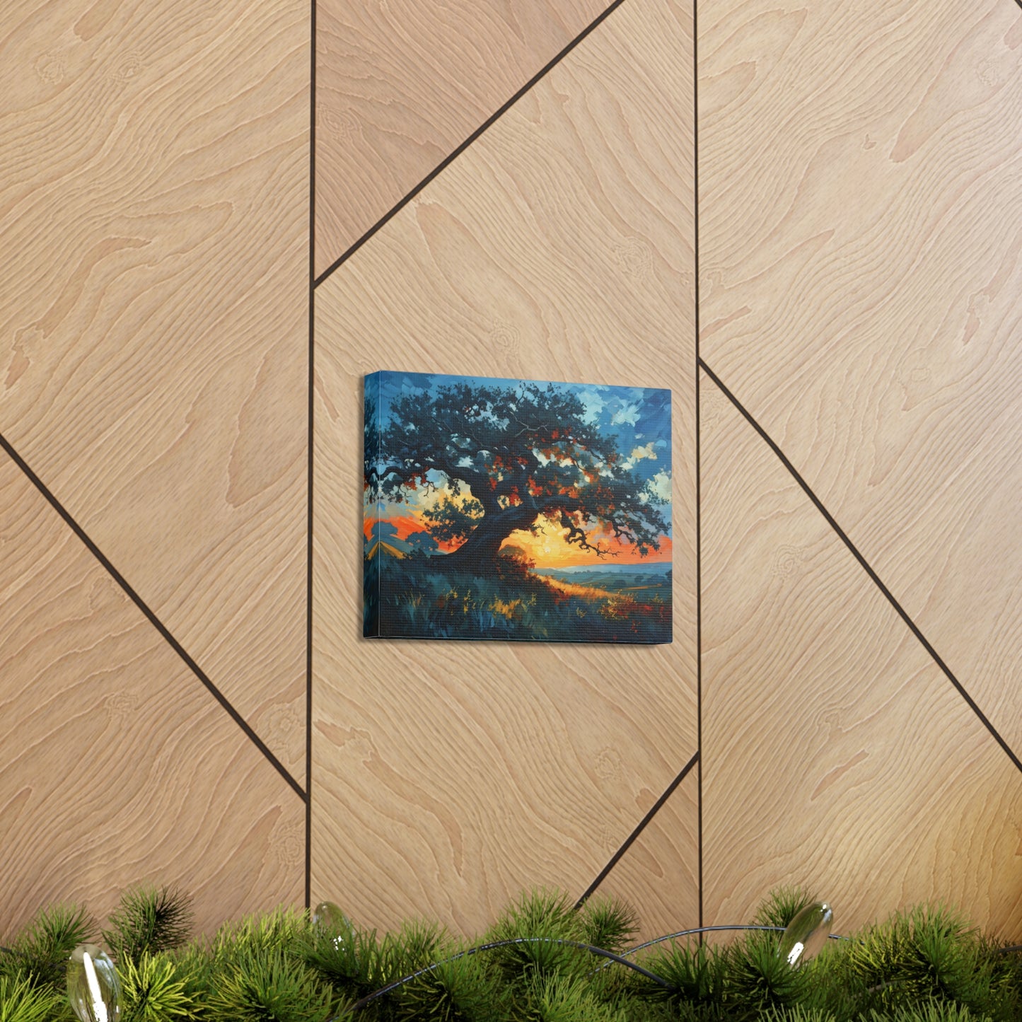 Enchanted Horizon: Classic Oil Painting Wall Décor