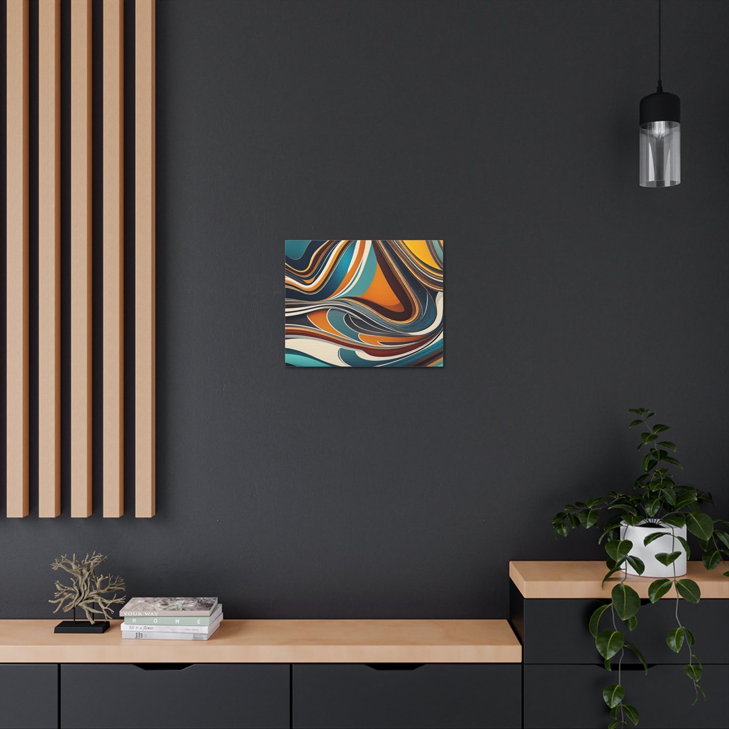 Sublime Waves: Abstract Wall Décor