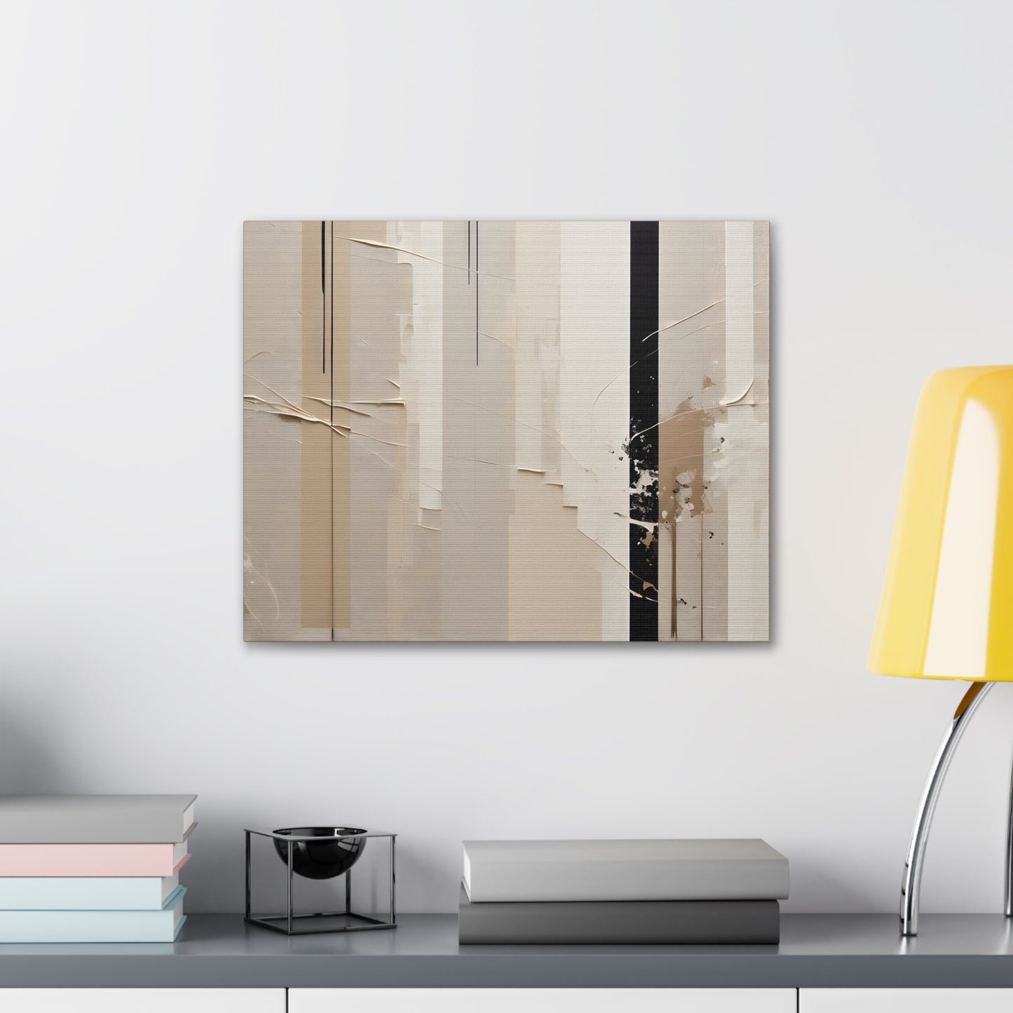 Beige Whisper: Abstract Beige Wall Décor