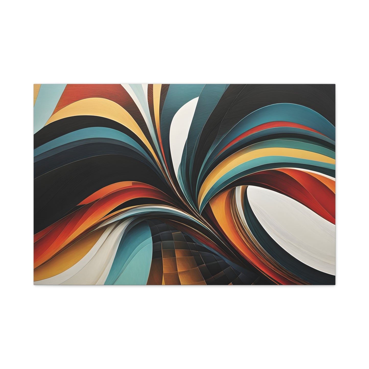 Spectrum Harmony: Abstract Wall Décor