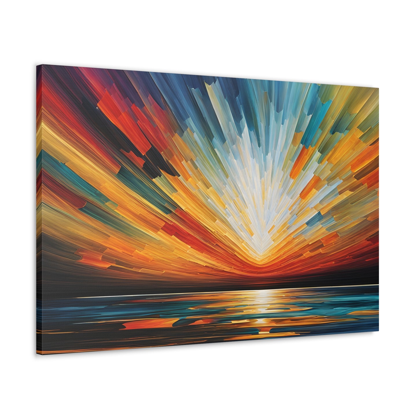 Solar Stream: Abstract Wall Décor