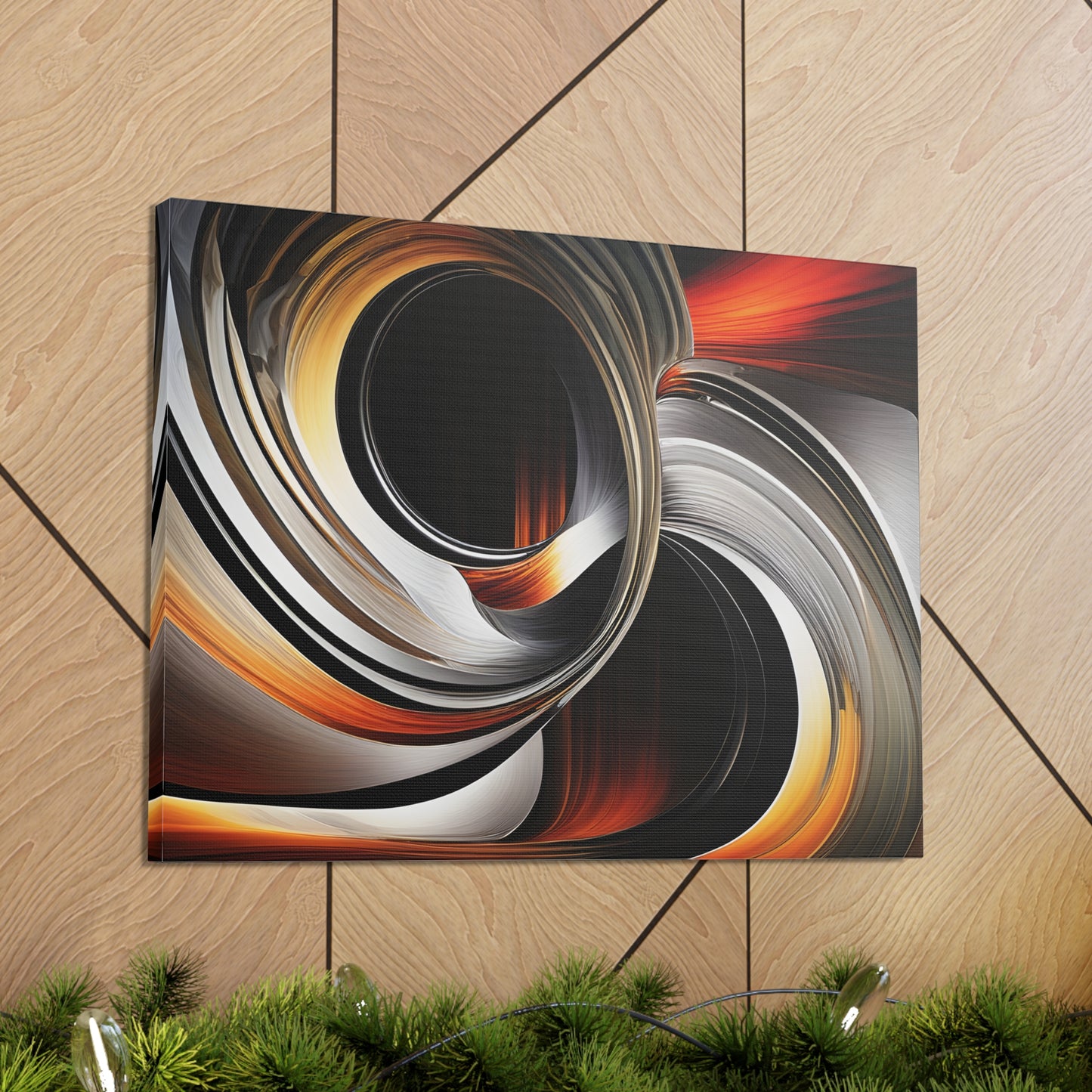 Solar Flares: Abstract Wall Décor