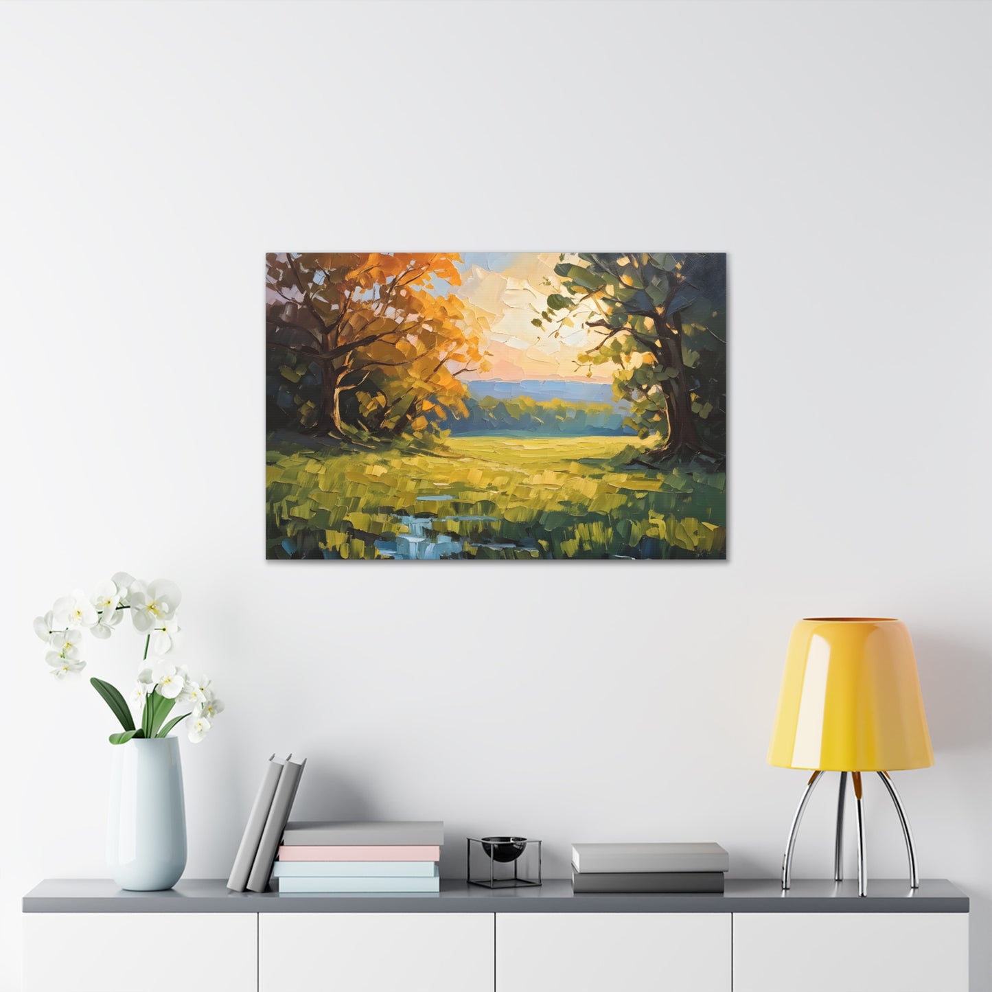 Enchanted Forest: Classic Oil Painting Wall Décor