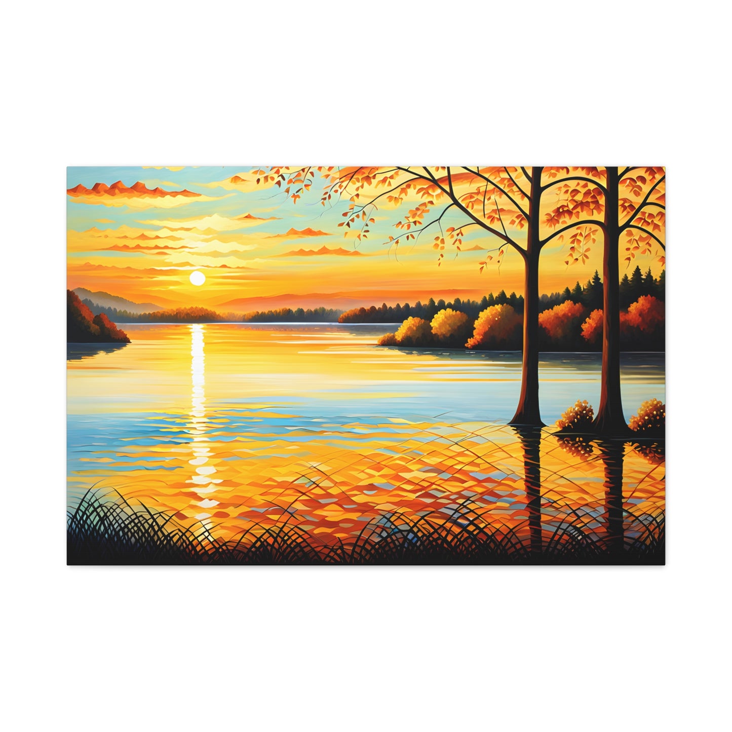 Summer’s Solace: Classic Oil Painting Wall Décor