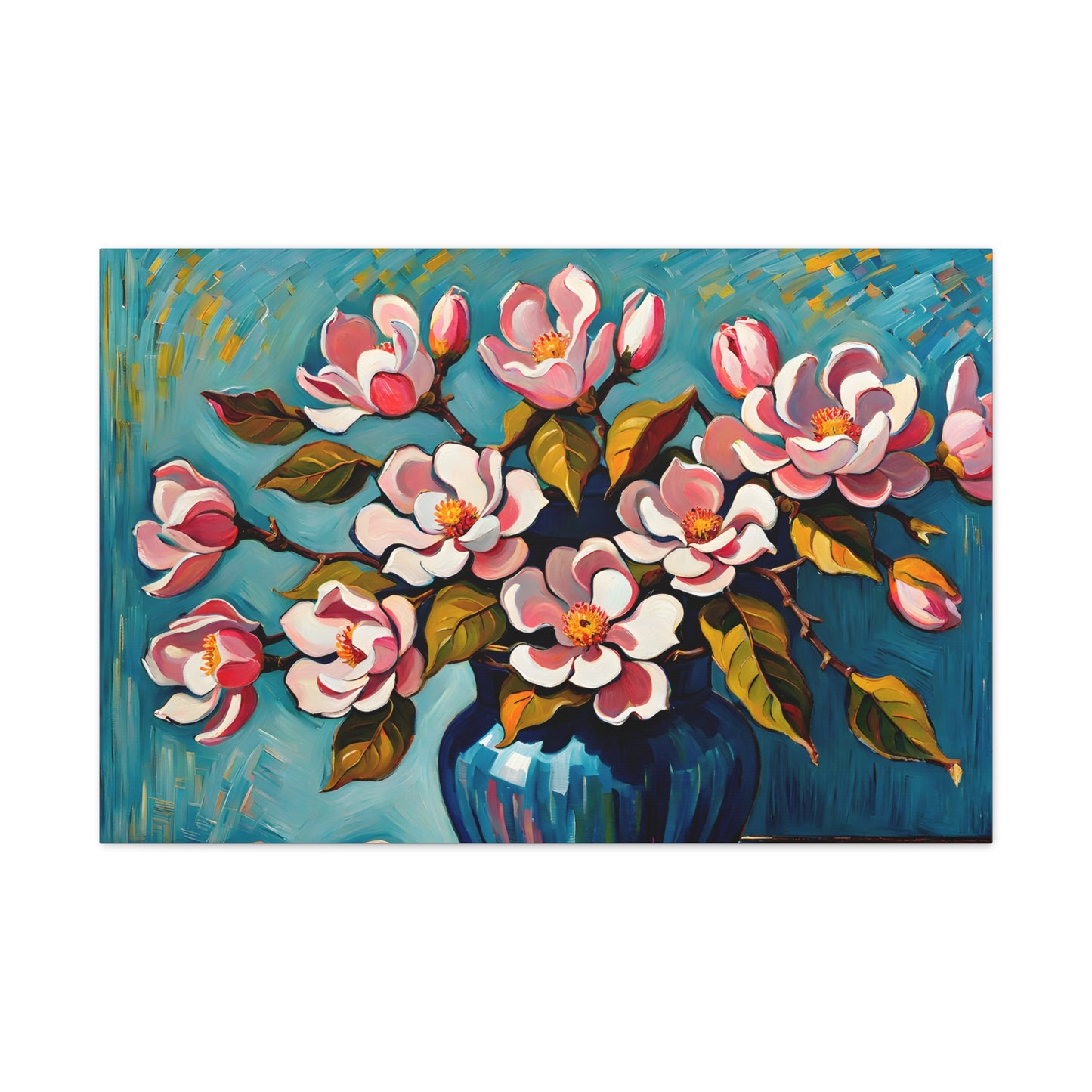 Lush Primrose: Classic Oil Painting Wall Décor