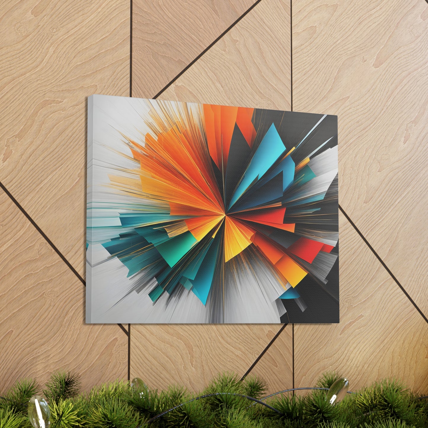 Enigmatic Vibrations: Abstract Wall Décor