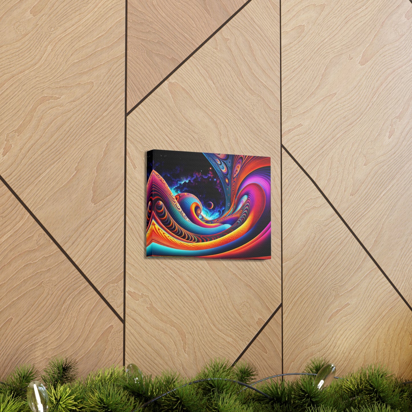 Galactic Groove: Psychedelic Wall Décor