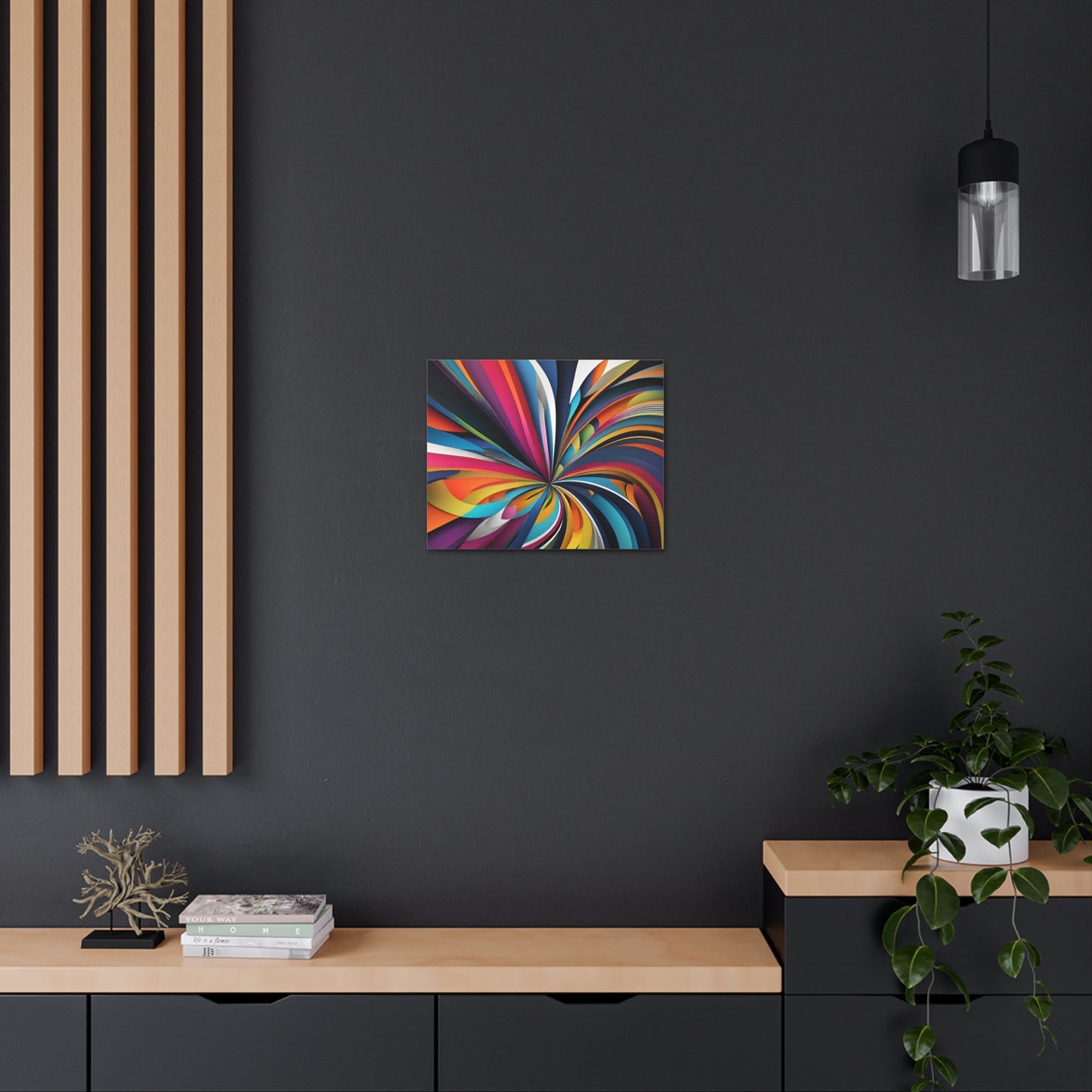 Illusory Whirl: Abstract Wall Décor