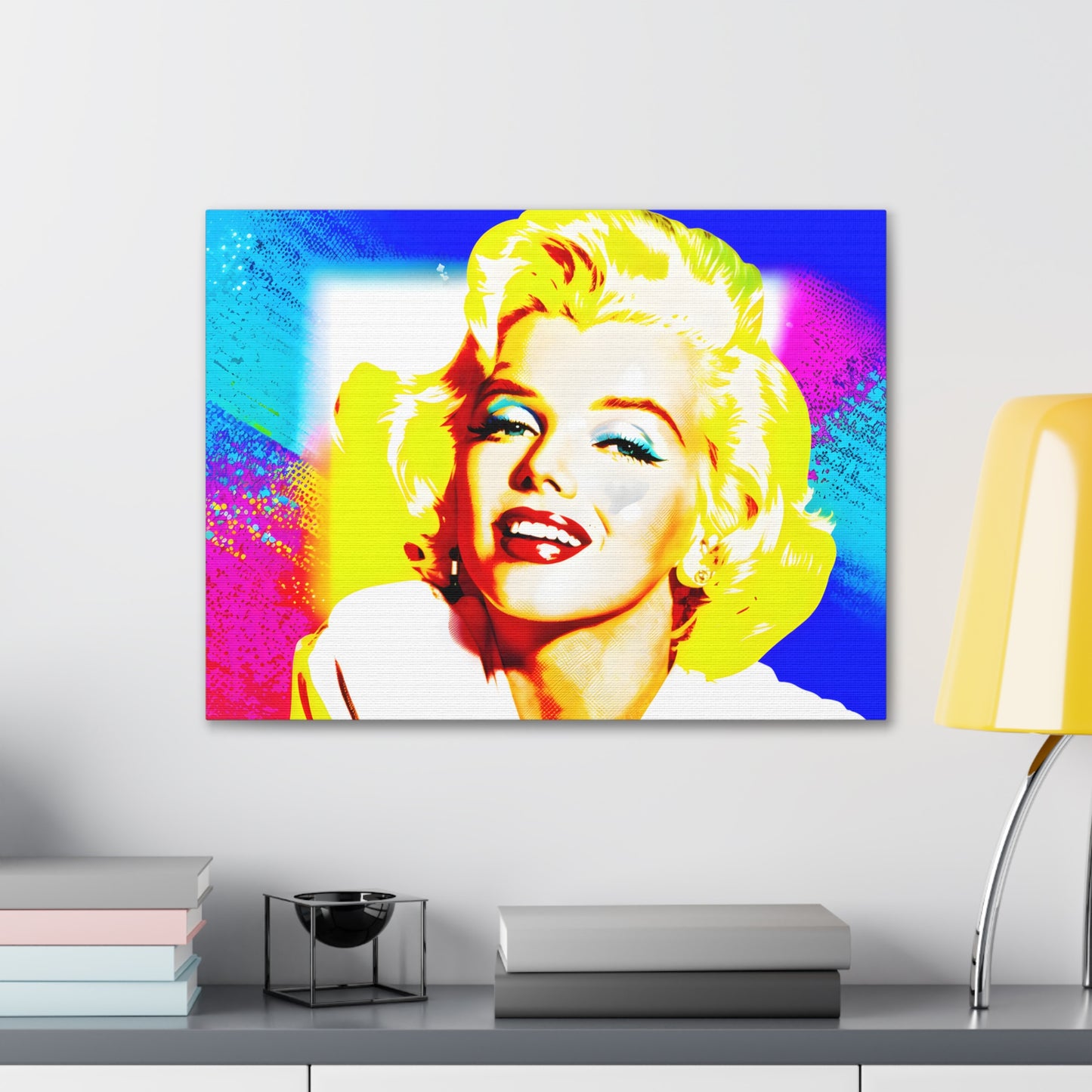 Neon Nostalgia: Pop Art Wall Décor