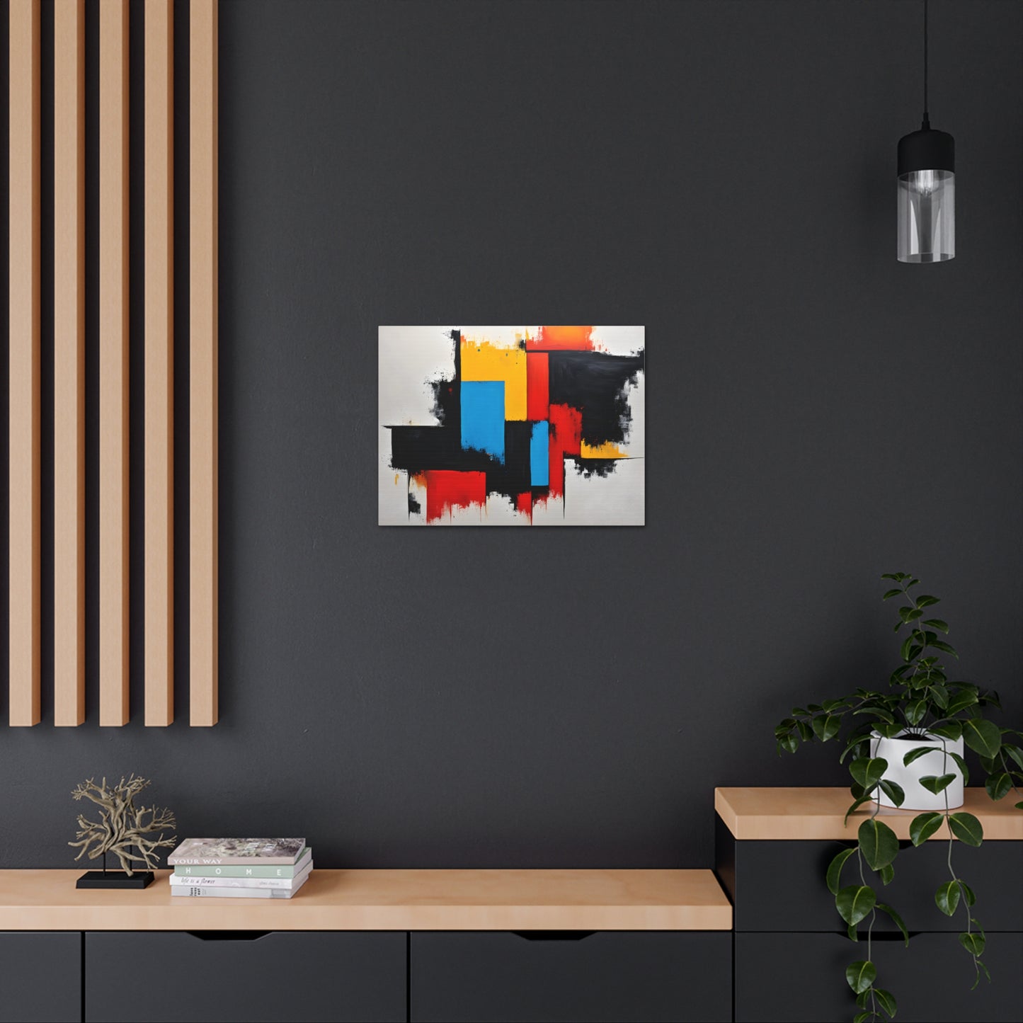 Colorful Collage: Abstract Wall Décor