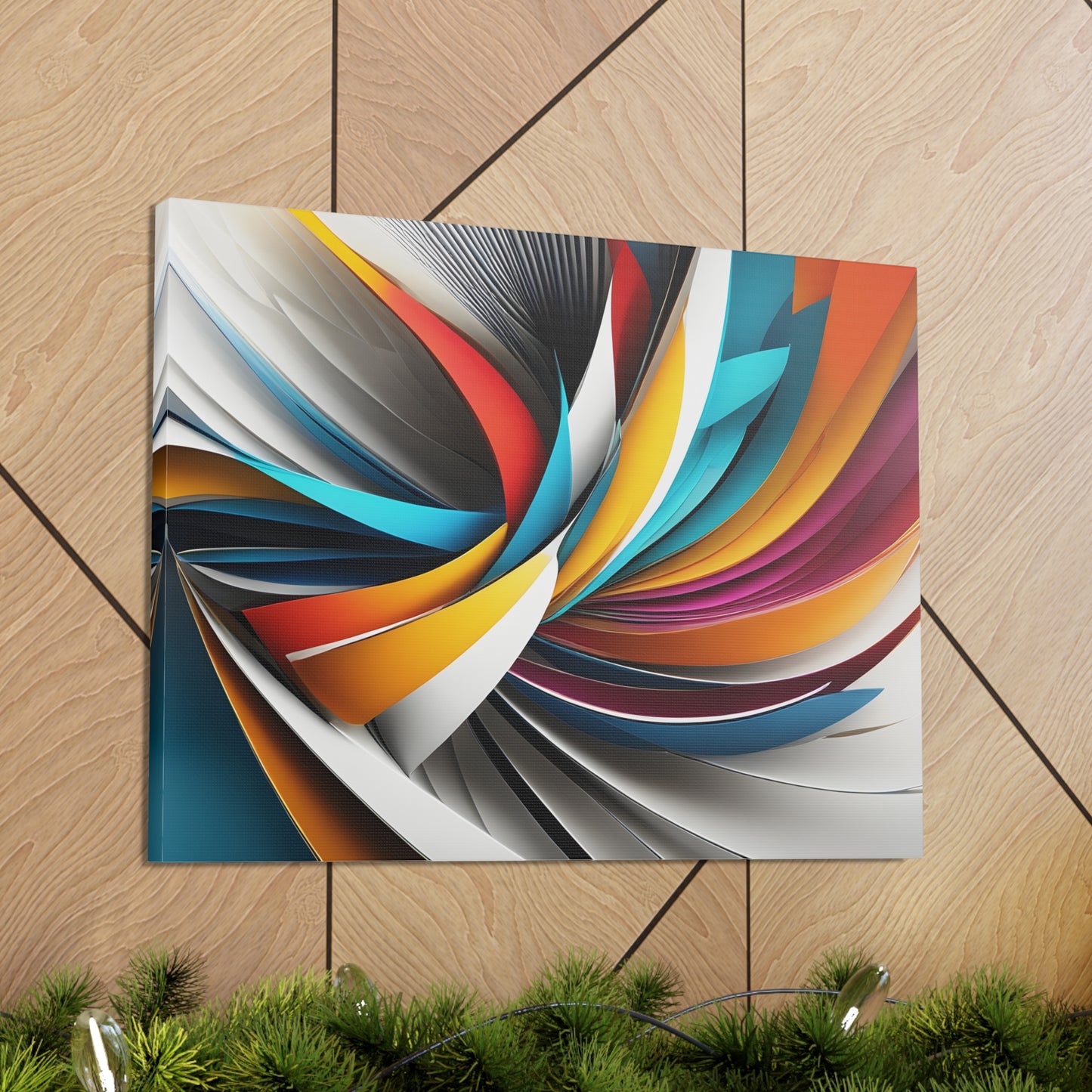 Ethereal Flow: Abstract Wall Décor