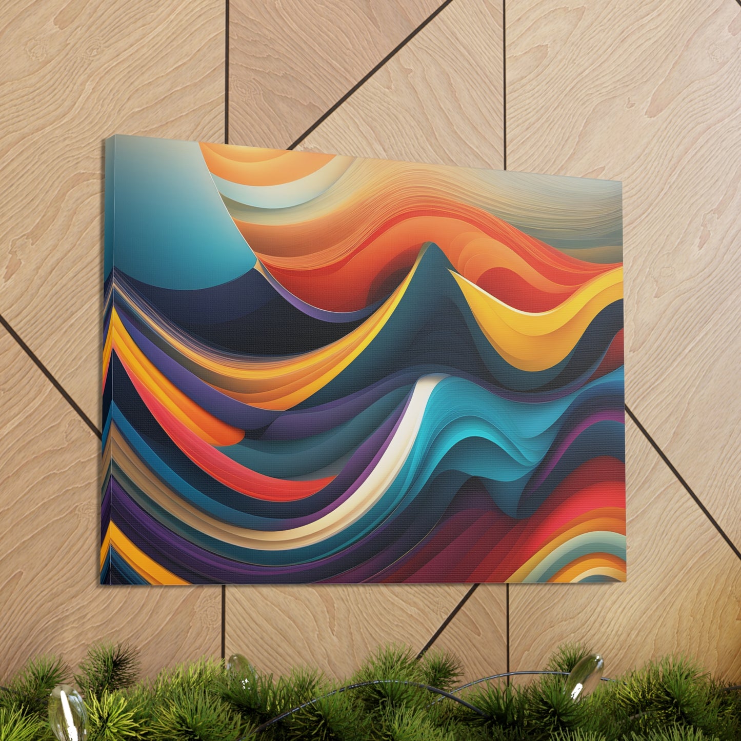 Chromatic Symphony: Abstract Wall Décor