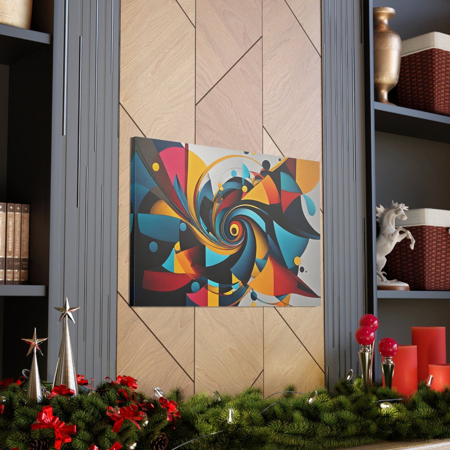 Celestial Enigma: Abstract Wall Décor