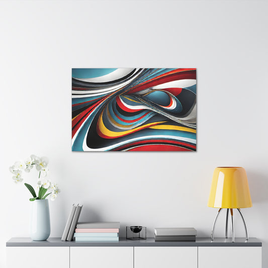 Harmonic Whirl: Abstract Wall Décor