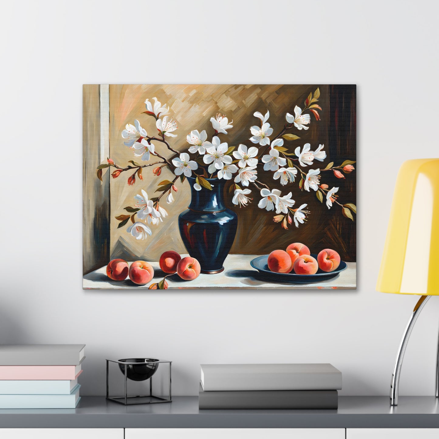 Golden Orchard: Classic Oil Painting Wall Décor