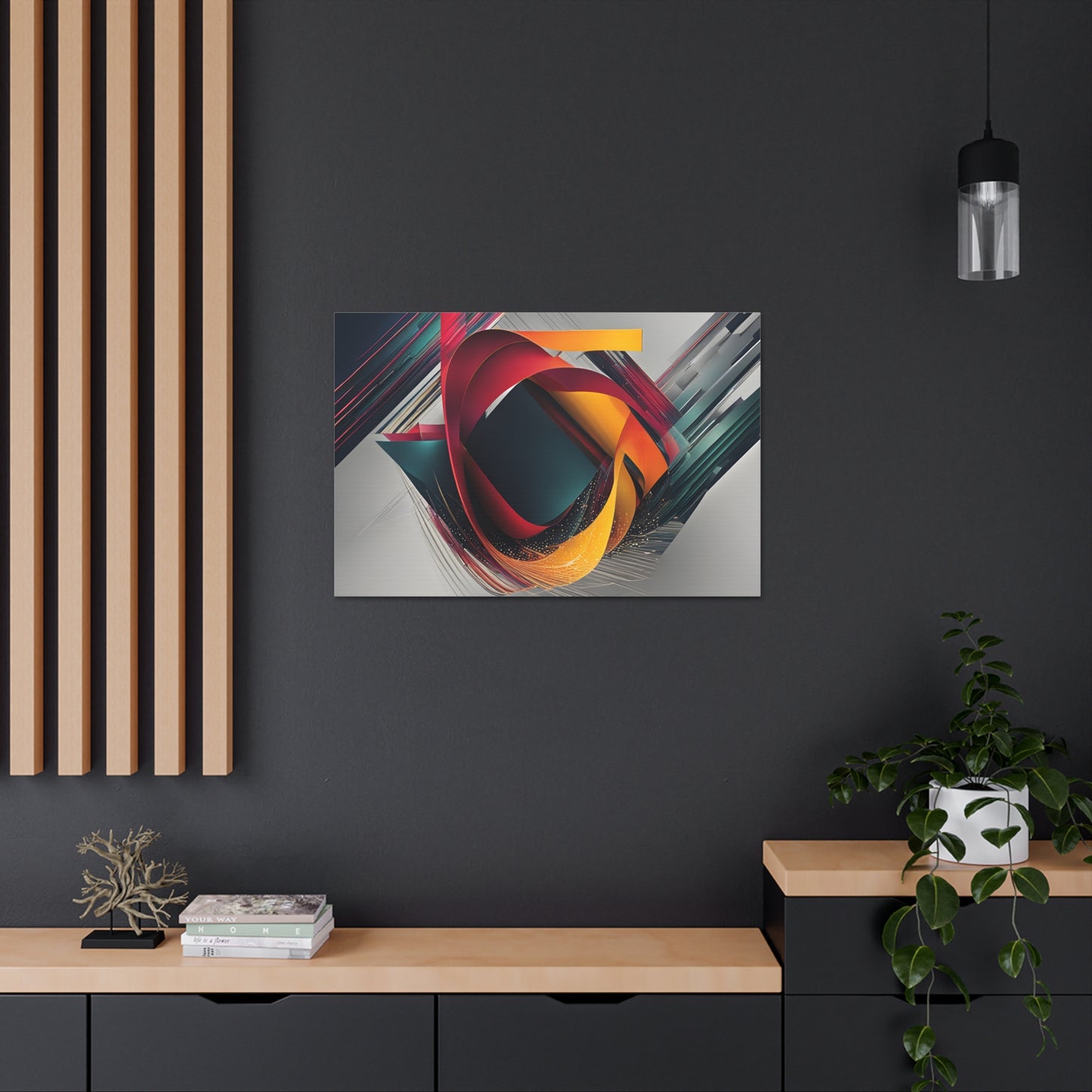 Celestial Flux: Abstract Wall Décor