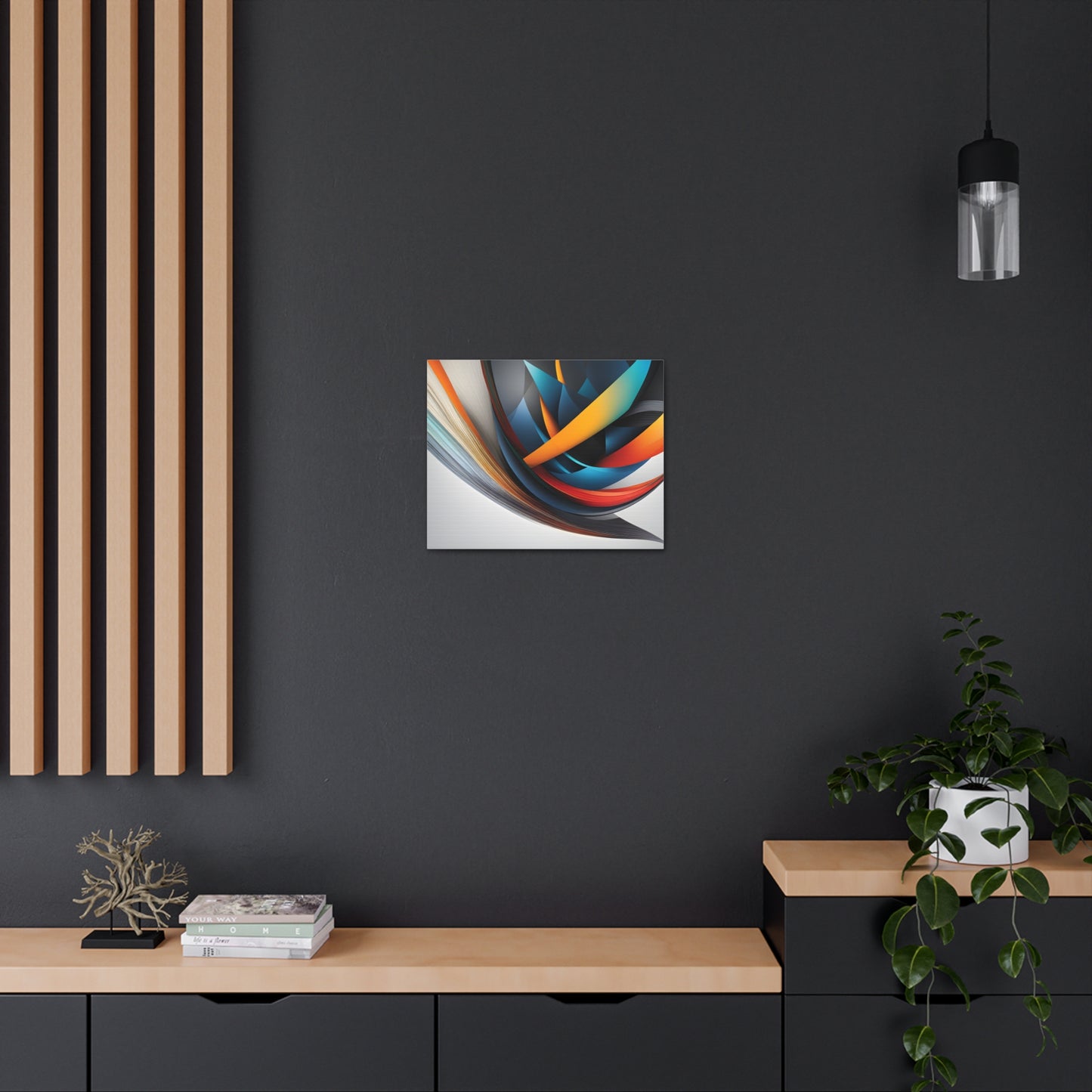 Twilight Drift: Abstract Wall Décor