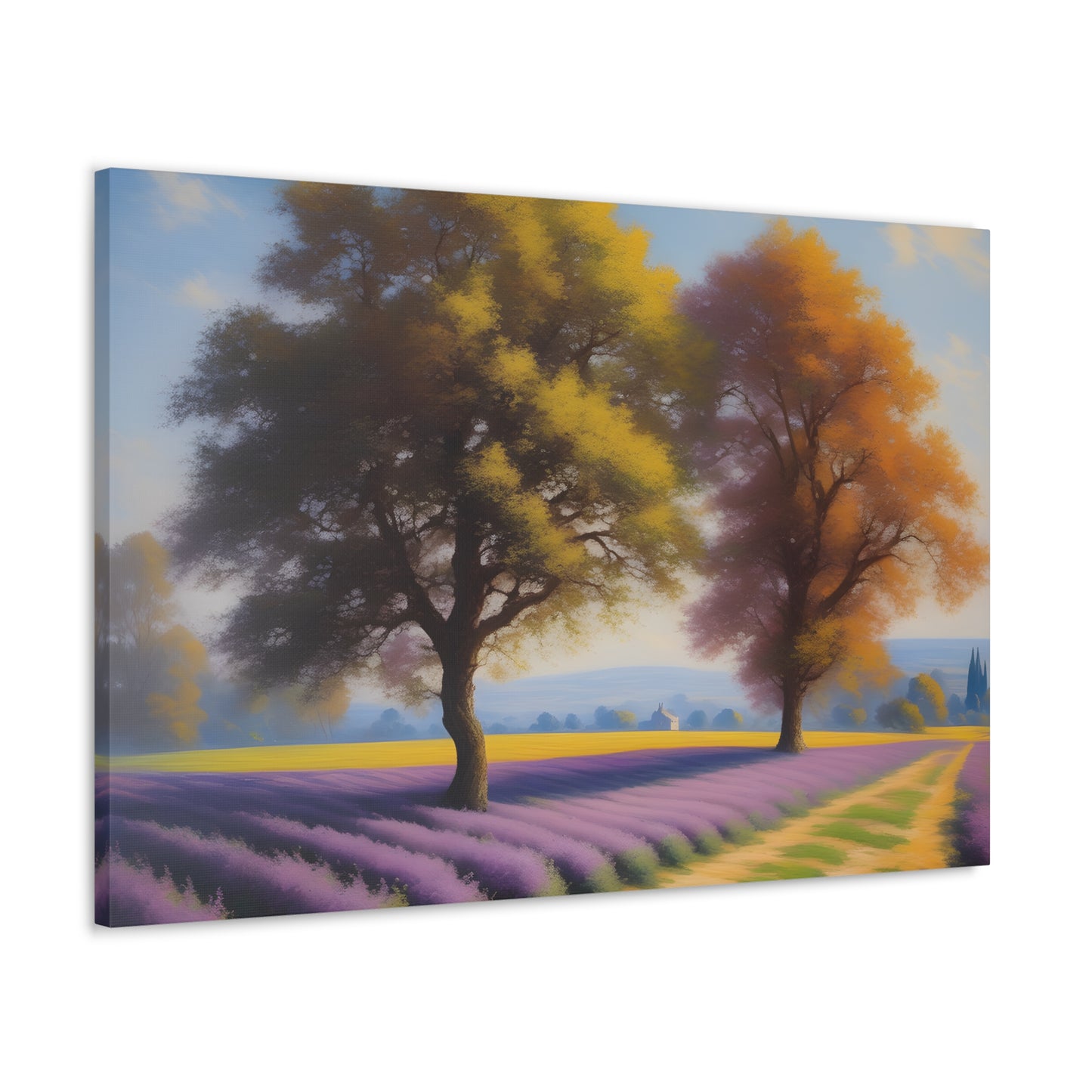 Countryside Comfort: Classic Oil Painting Wall Décor