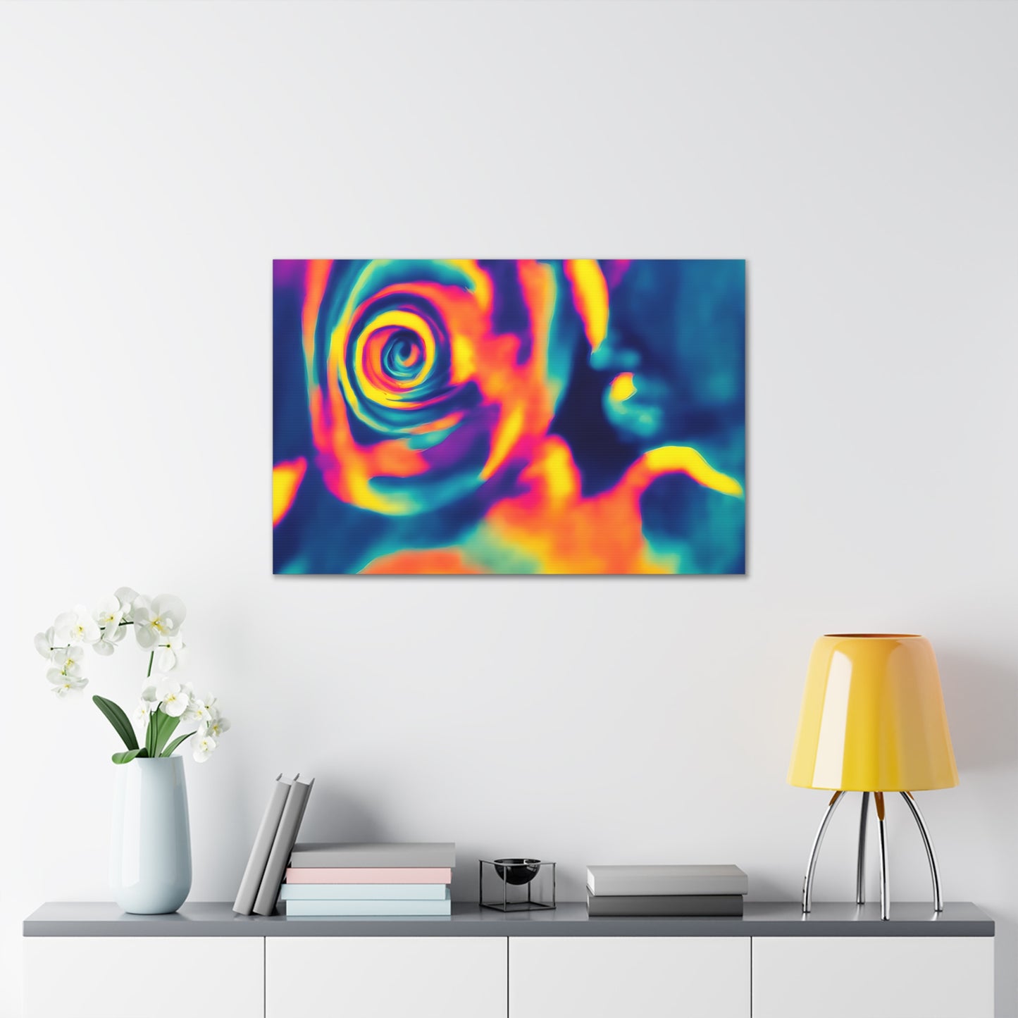 Whirlwind of Colour: Abstract Colors Wall Décor