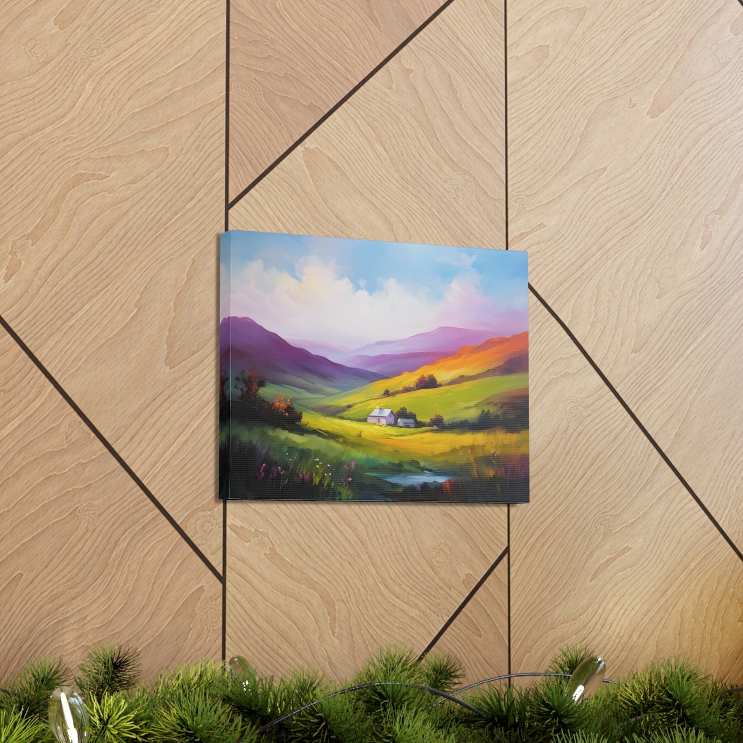 Enchanted View: Classic Oil Painting Wall Décor