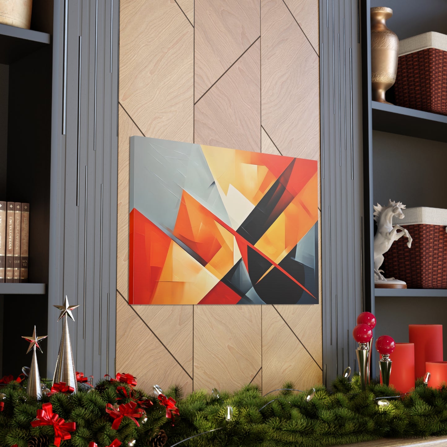 Spectrum Symphony: Abstract Wall Décor