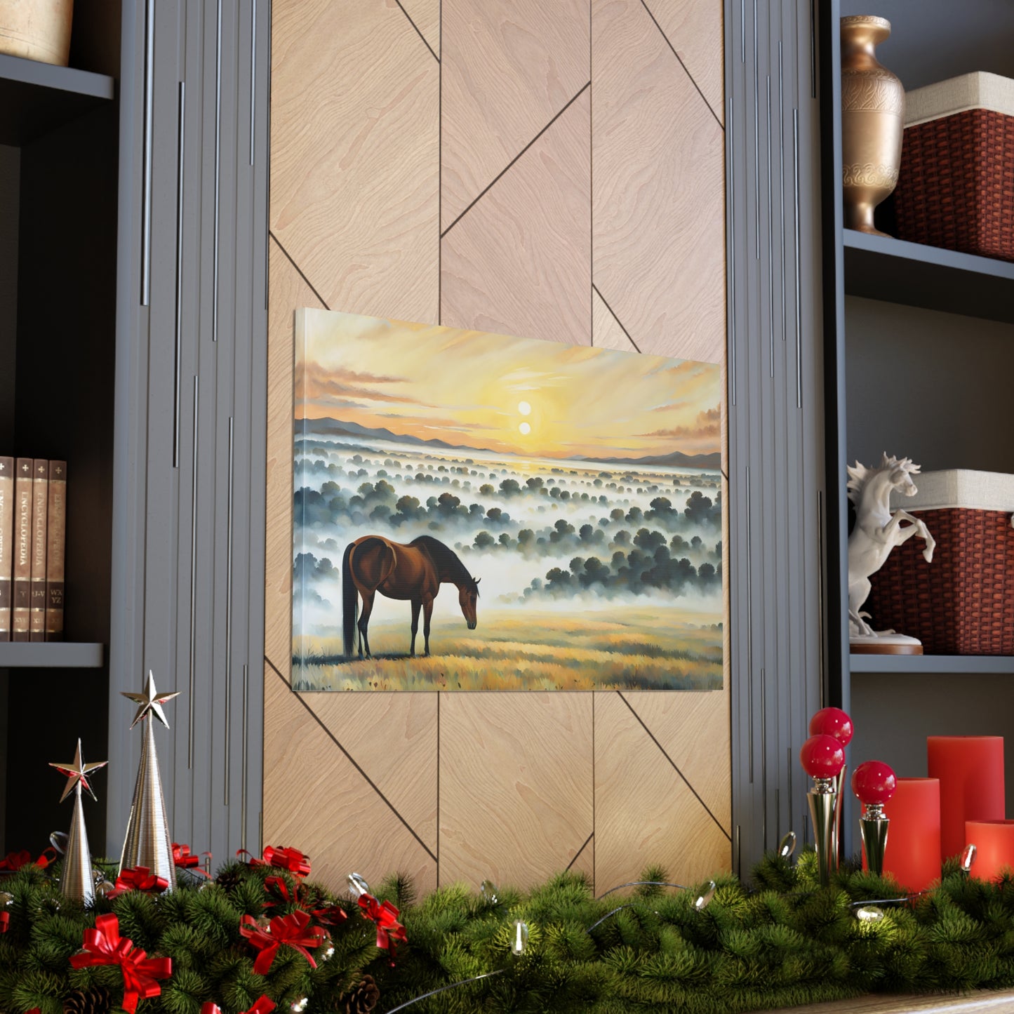 Radiant View: Classic Oil Painting Wall Décor