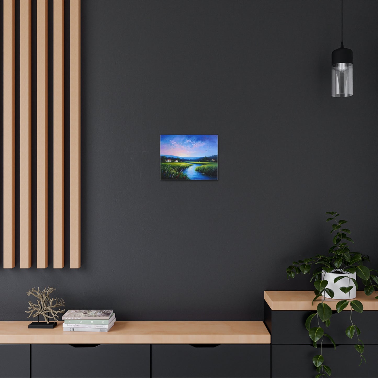 Cloak of Twilight: Classic Oil Painting Wall Décor