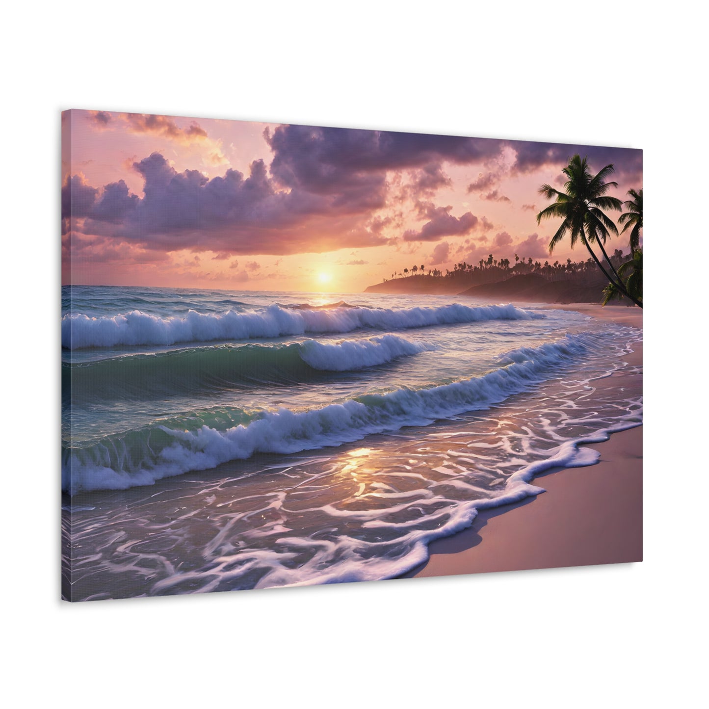 Tropical Sunset: Beach Wall Décor