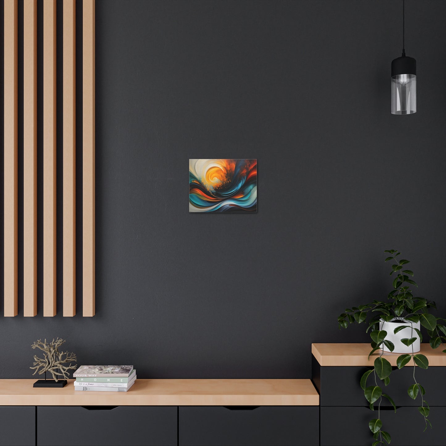 Starlit Spectrum: Abstract Wall Décor