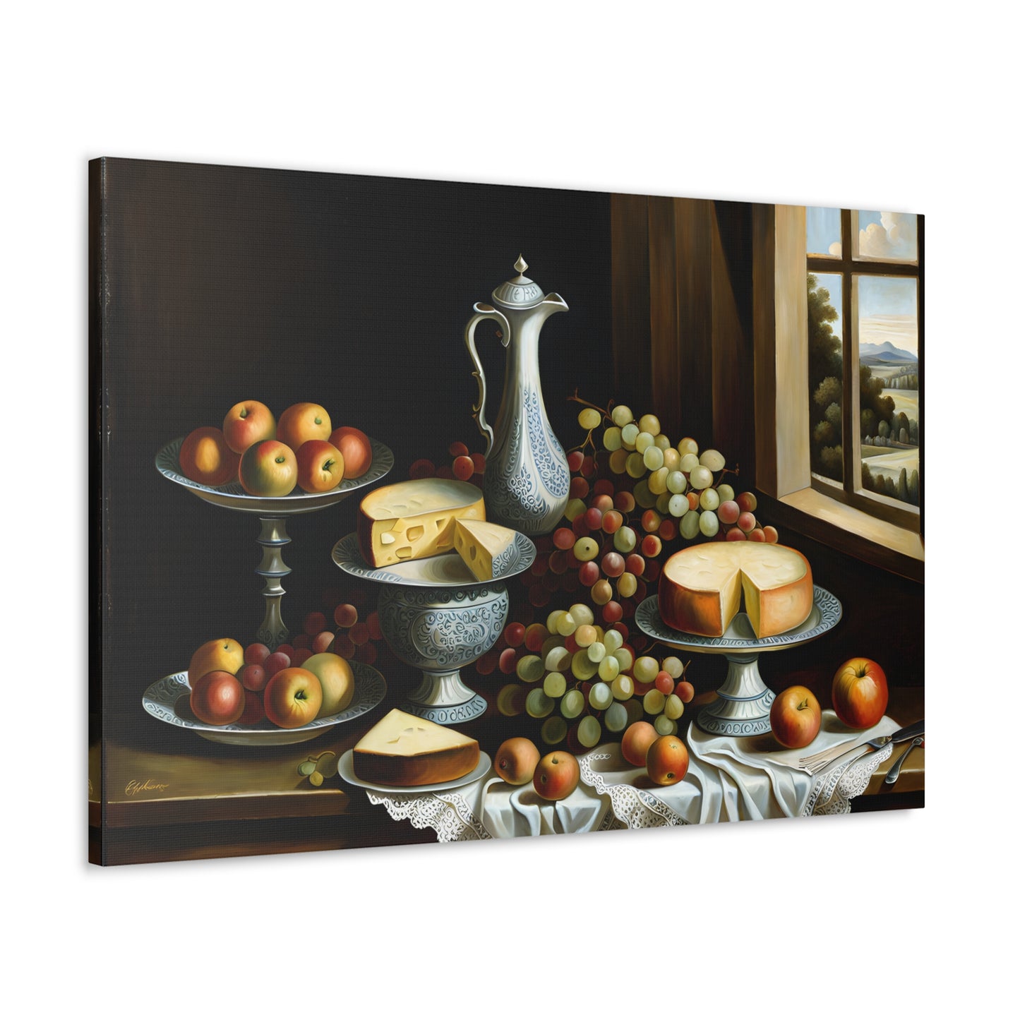 Dutch Century: Classic Oil Painting Wall Décor