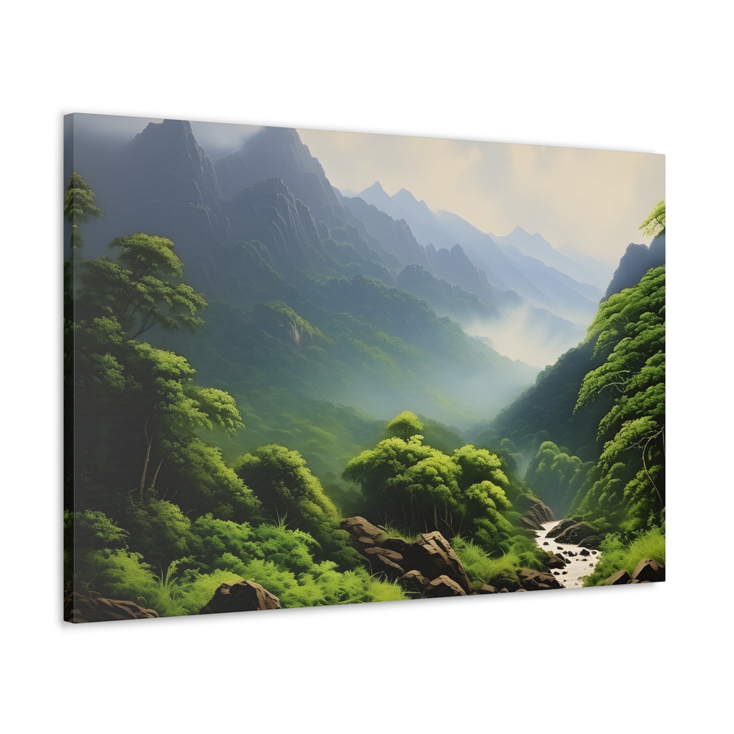 Mystical Range: Nature's Grandeur Wall Décor