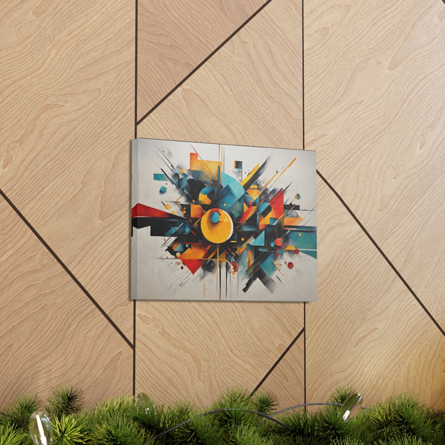 Solar Echoes: Abstract Wall Décor