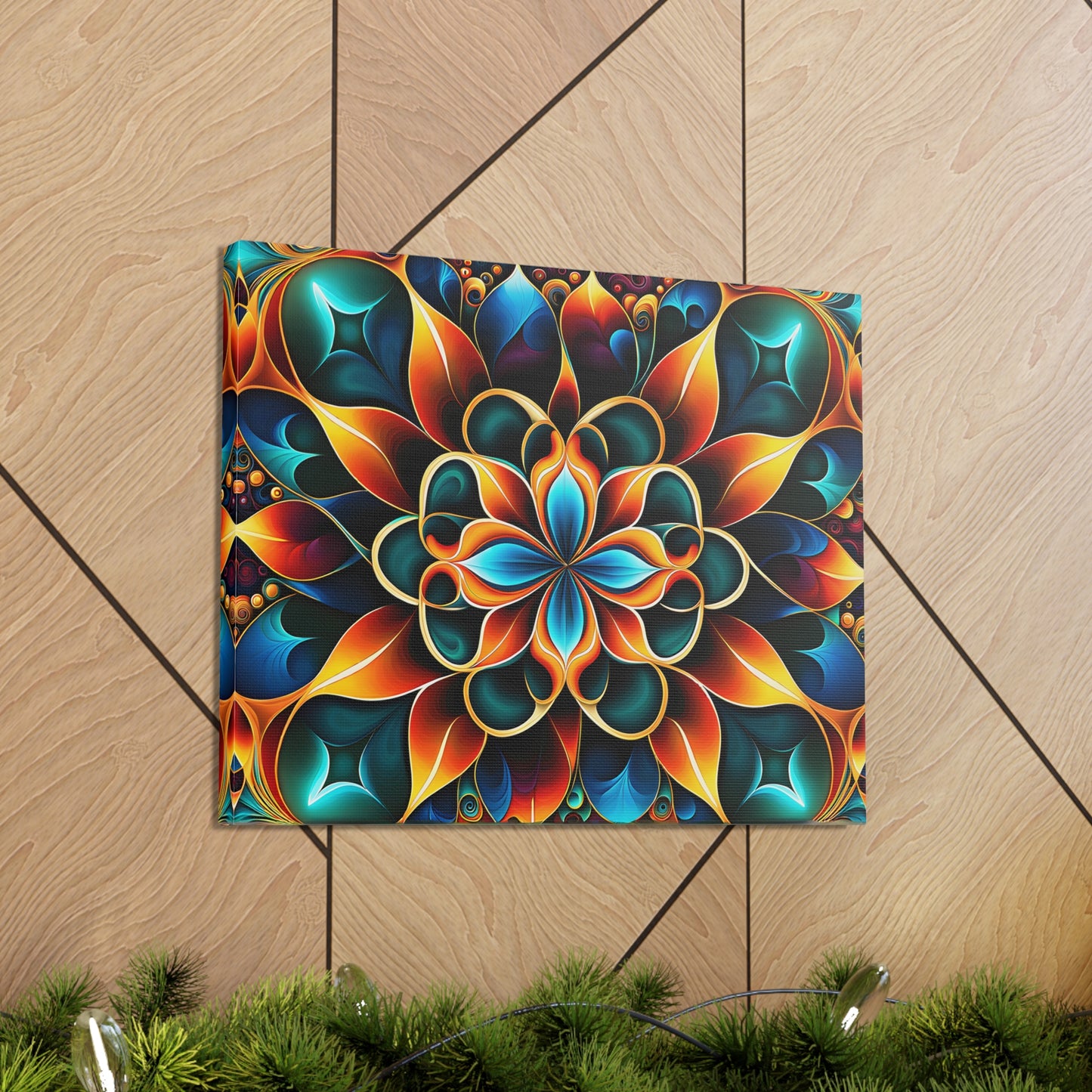 Vibrant Vortex: Psychedelic Wall Décor