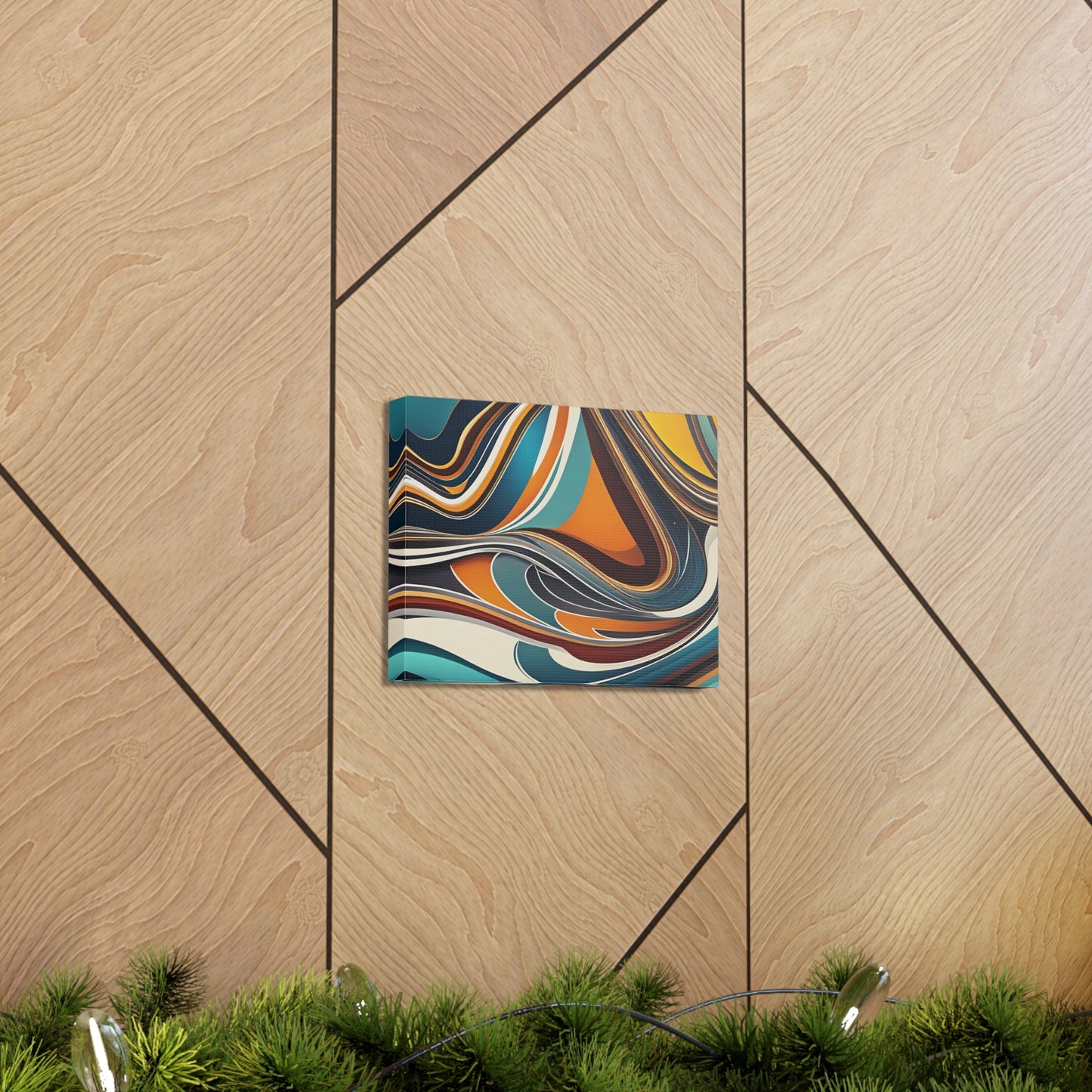 Sublime Waves: Abstract Wall Décor