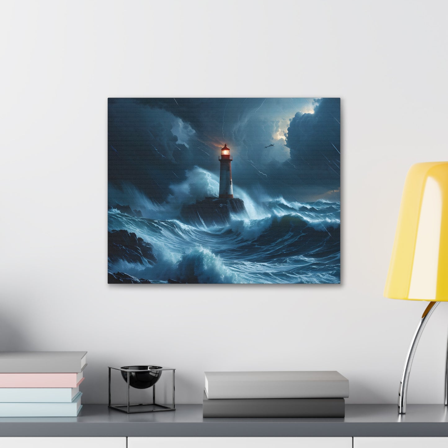 Lighthouse Luminance: Nautical Wall Décor