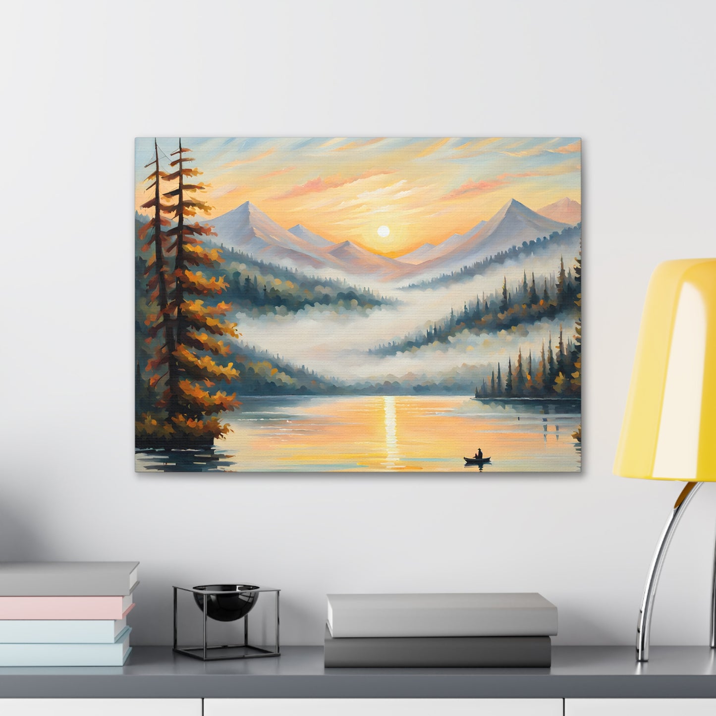 Enchanted Bay: Classic Oil Painting Wall Décor