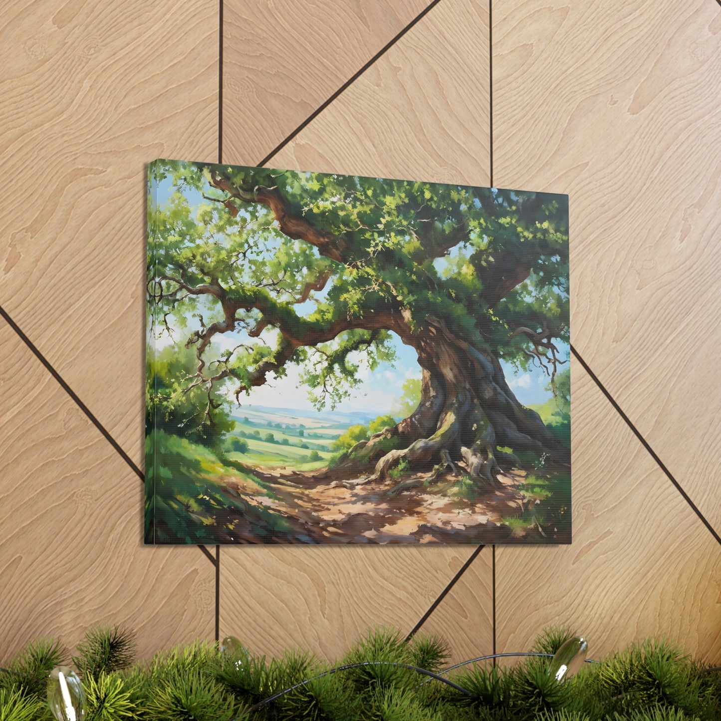 Enchanted Grove: Classic Oil Painting Wall Décor