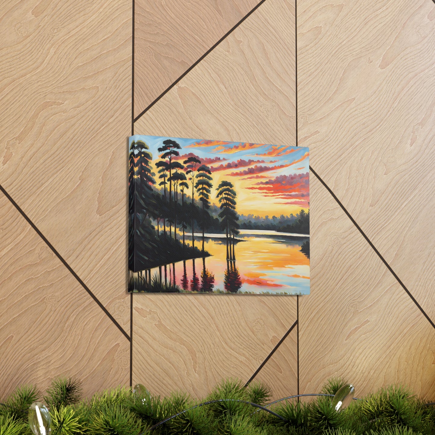 Breezy Bluff: Classic Oil Painting Wall Décor