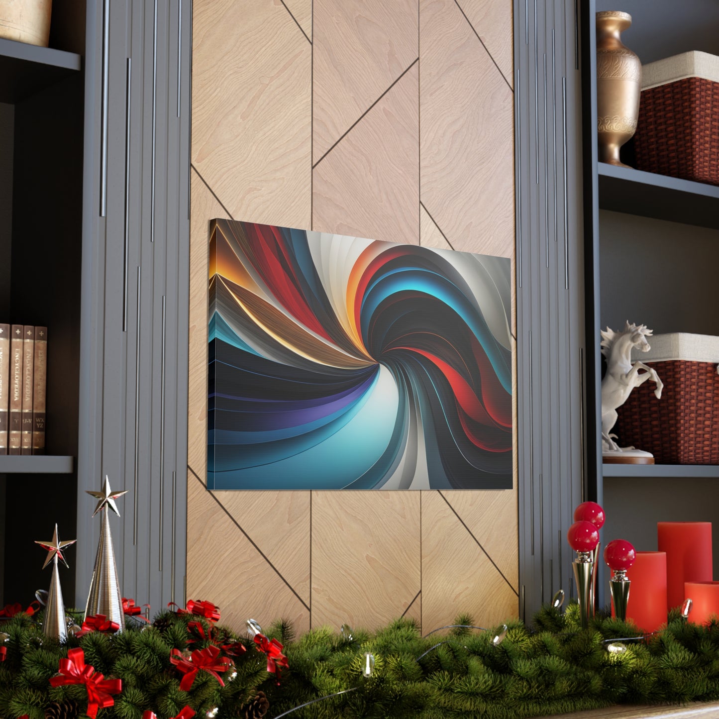 Celestial Flow: Abstract Wall Décor