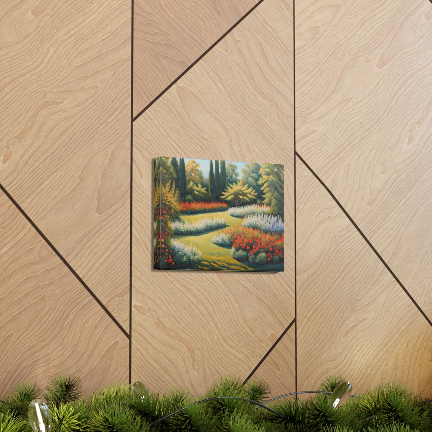 Serenity Path: Classic Oil Painting Wall Décor