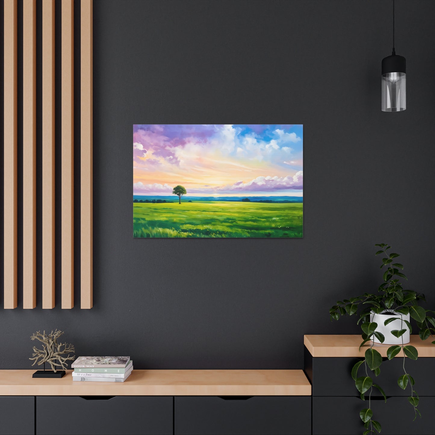 Tranquil Haven: Classic Oil Painting Wall Décor