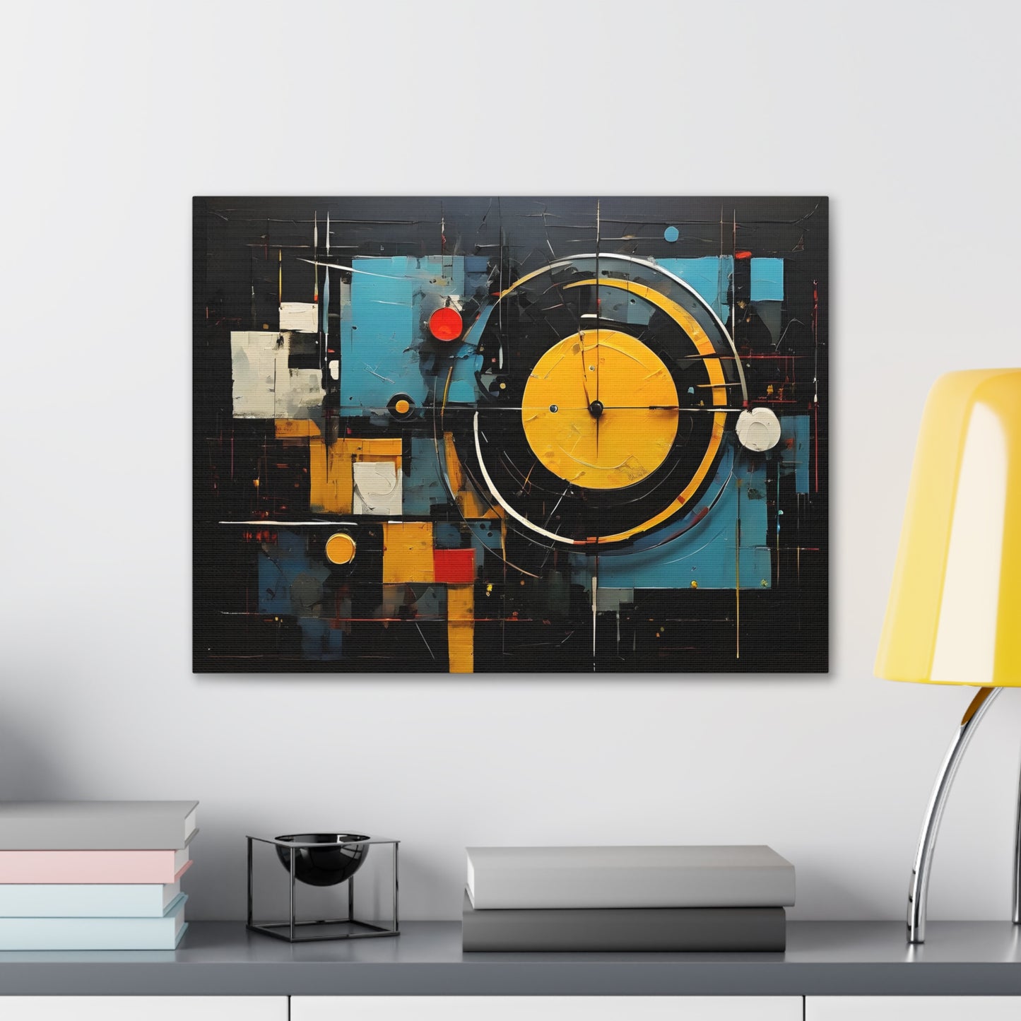 Chromatic Concerto: Abstract Wall Décor