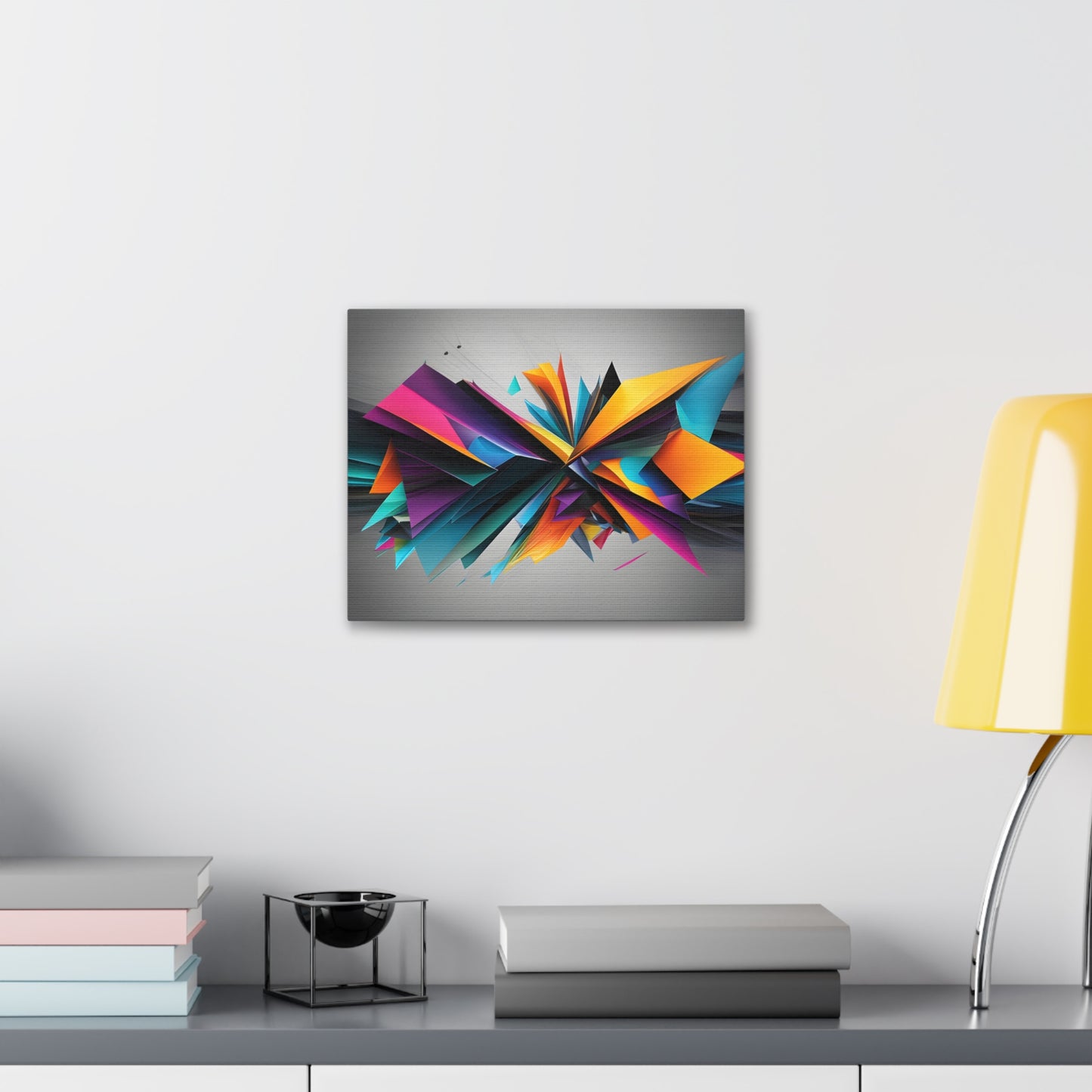 Spectrum Whispers: Abstract Wall Décor