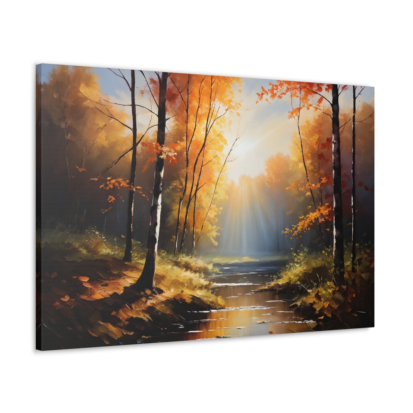 Highland Streams: Classic Oil Painting Wall Décor