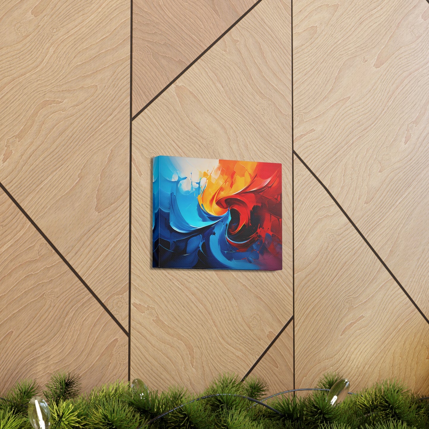 Colorful Chaos: Abstract Wall Décor