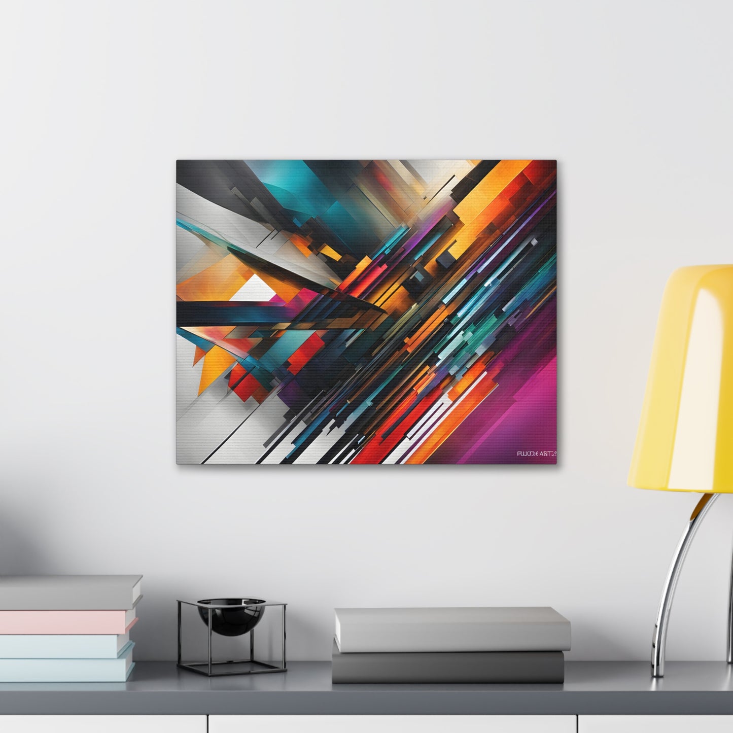 Celestial Glow: Abstract Wall Décor