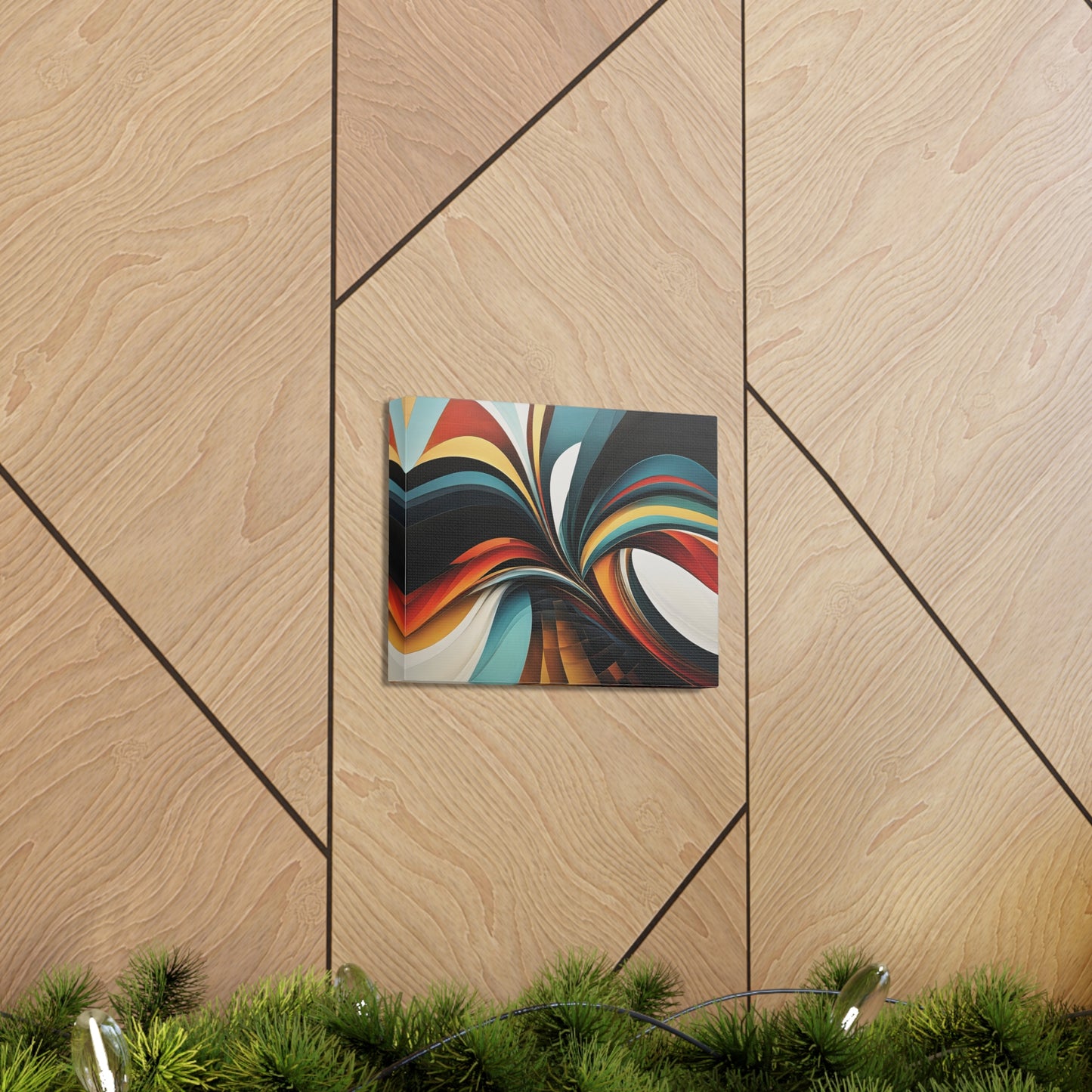 Spectrum Harmony: Abstract Wall Décor